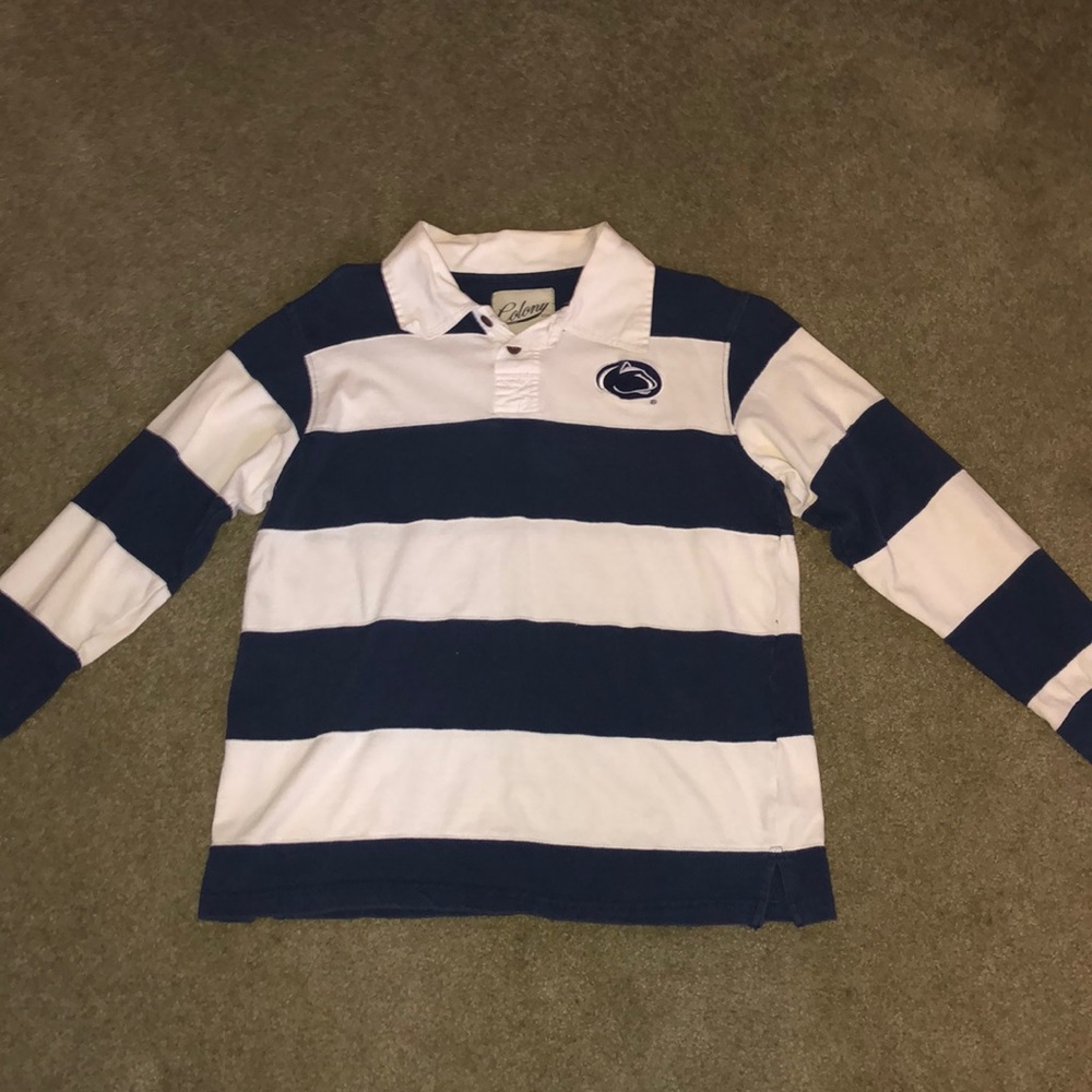 A Penn State rugby style shirt